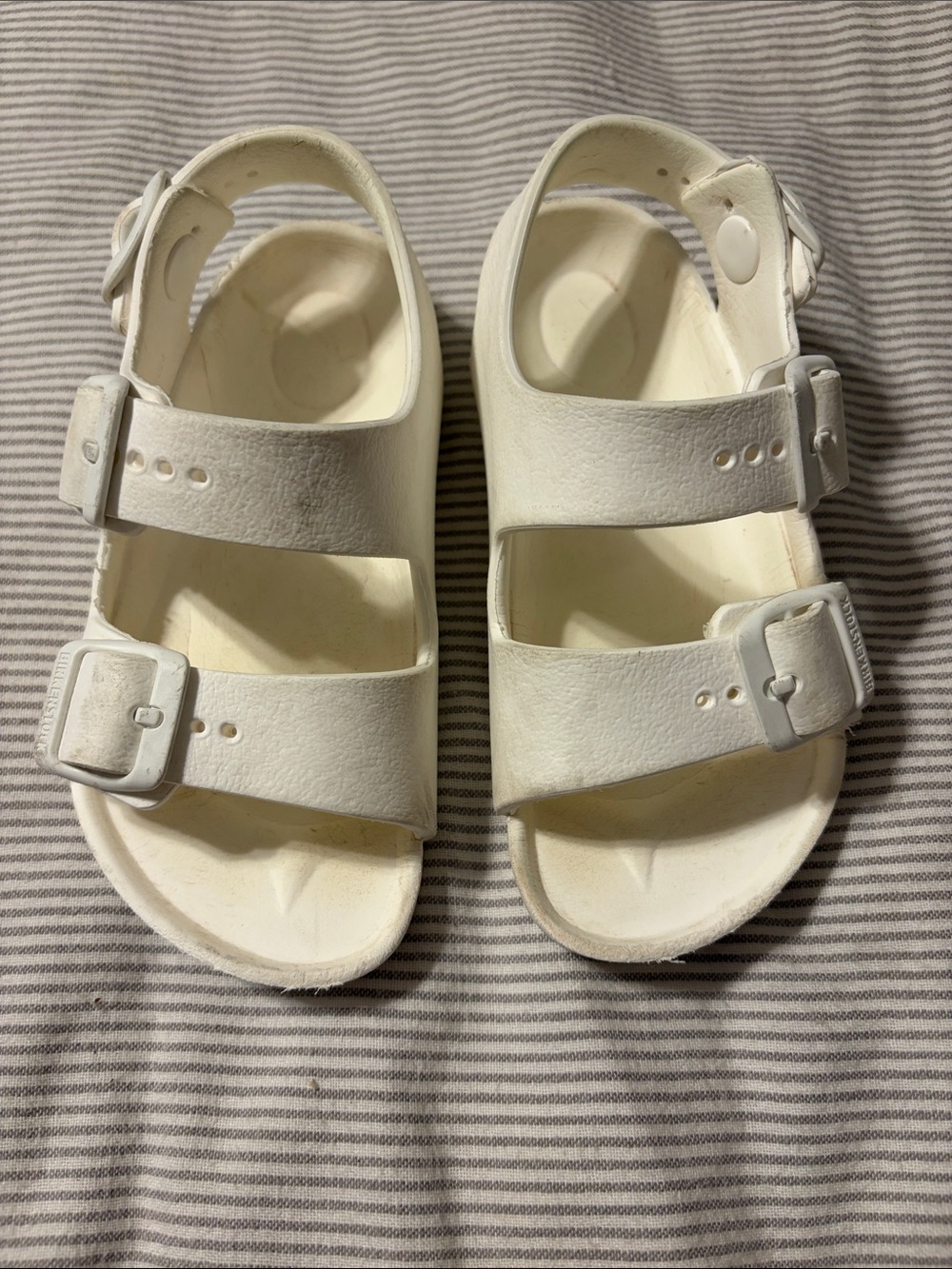 Birkenstock Kids Milano EVA Sandals White Size EU 26 (US 9-9.5) - Picture 2 of 6